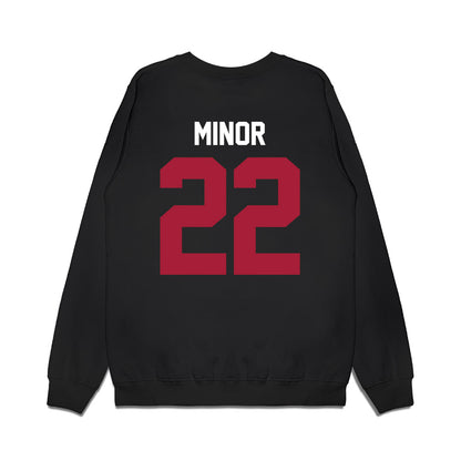Oklahoma - NCAA Softball : Kai Minor - Homerun Premium Crewneck Sweatshirt-1
