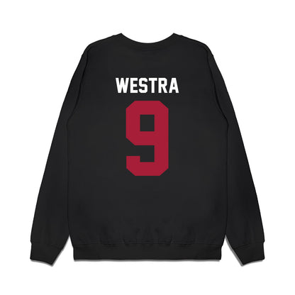 Oklahoma - NCAA Softball : Payton Westra - Homerun Premium Crewneck Sweatshirt-1