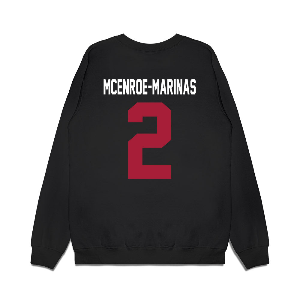 Oklahoma - NCAA Softball : Nelly McEnroe-Marinas - Homerun Premium Crewneck Sweatshirt-1