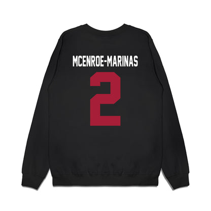 Oklahoma - NCAA Softball : Nelly McEnroe-Marinas - Homerun Premium Crewneck Sweatshirt-1