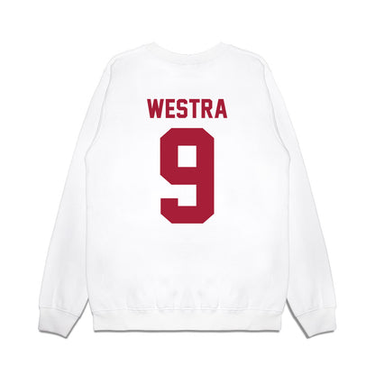 Oklahoma - NCAA Softball : Payton Westra - Homerun Premium Crewneck Sweatshirt-1