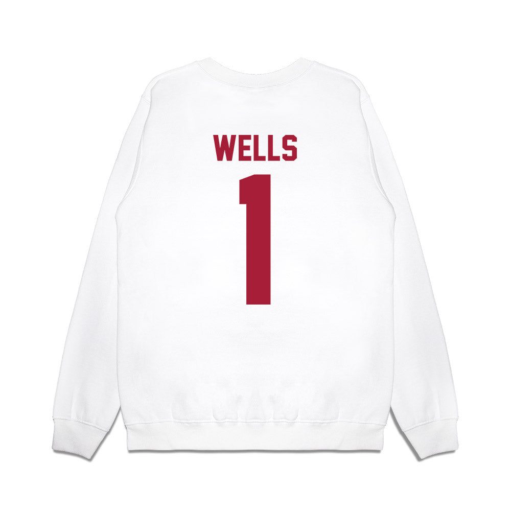 Oklahoma - NCAA Softball : Kendall Wells - Homerun Premium Crewneck Sweatshirt-1