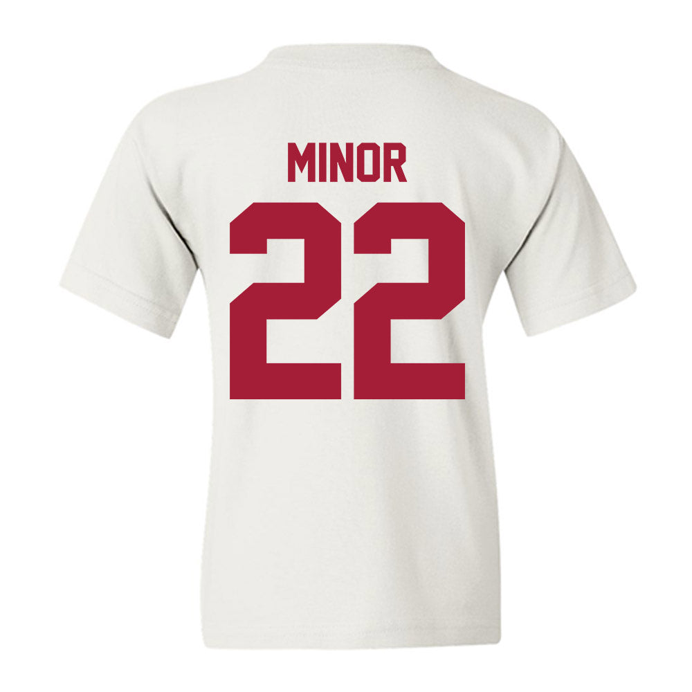Oklahoma - NCAA Softball : Kai Minor - Homerun Youth T-Shirt-1