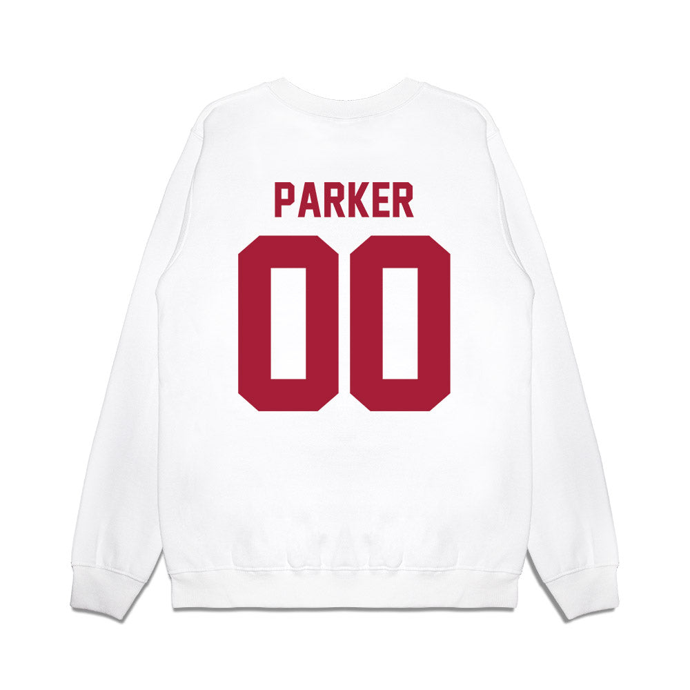 Oklahoma - NCAA Softball : Allyssa Parker - Homerun Premium Crewneck Sweatshirt-1