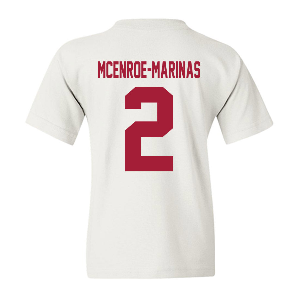 Oklahoma - NCAA Softball : Nelly McEnroe-Marinas - Homerun Youth T-Shirt-1