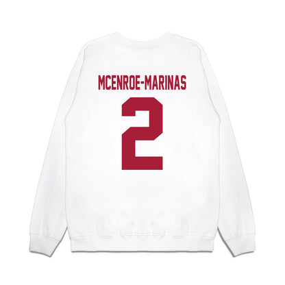 Oklahoma - NCAA Softball : Nelly McEnroe-Marinas - Homerun Premium Crewneck Sweatshirt-1