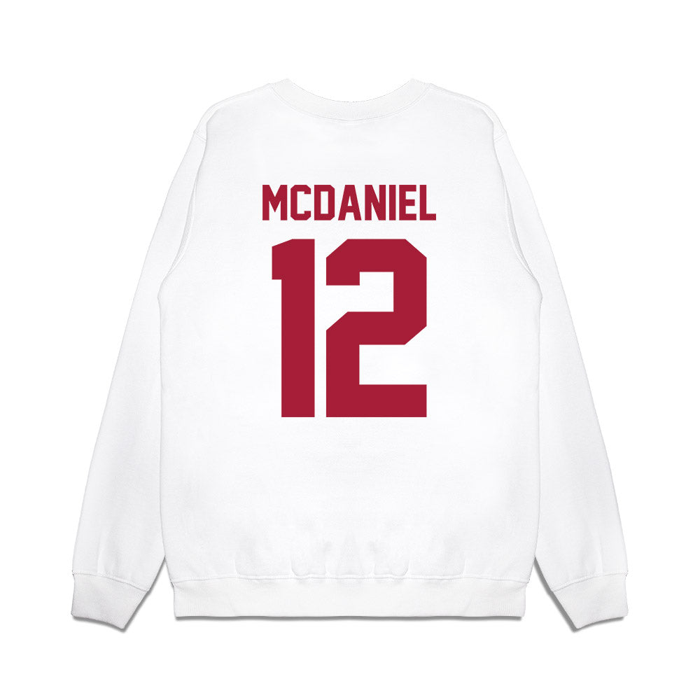 Oklahoma - NCAA Softball : Lexi McDaniel - Homerun Premium Crewneck Sweatshirt-1