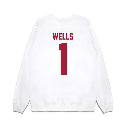 Oklahoma - NCAA Softball : Kendall Wells - Homerun Premium Crewneck Sweatshirt-1