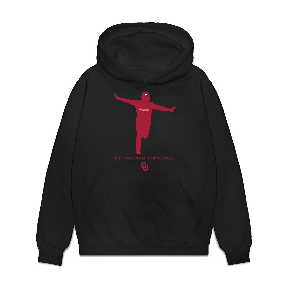 Oklahoma - NCAA Softball : Lexi McDaniel - Homerun Premium Hooded Sweatshirt-0
