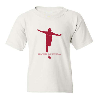Oklahoma - NCAA Softball : Allyssa Parker - Homerun Youth T-Shirt-0