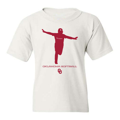Oklahoma - NCAA Softball : Lexi McDaniel - Homerun Youth T-Shirt-0