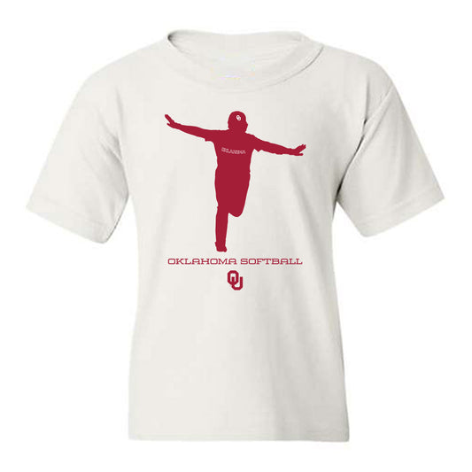 Oklahoma - NCAA Softball : Lexi McDaniel - Homerun Youth T-Shirt-0