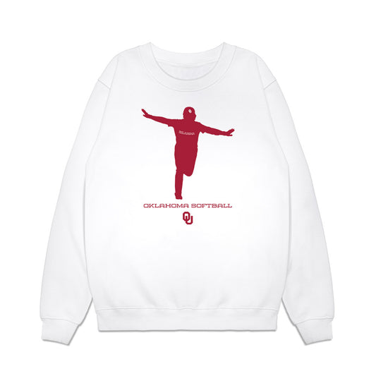 Oklahoma - NCAA Softball : Isabela Emerling - Homerun Premium Crewneck Sweatshirt-0