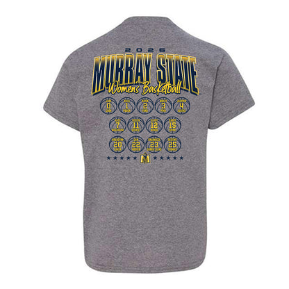 Murray State - NCAA Women's Basketball : Roster Youth T-Shirt-1