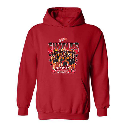 Fairfield - NCAA Women's Basketball : MAAC Conference Tournament Champions Hooded Sweatshirt-0