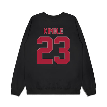 Lenoir Rhyne - NCAA Men's Basketball : Blessin Kimble - Vintage Shersey Premium Crewneck Sweatshirt-1