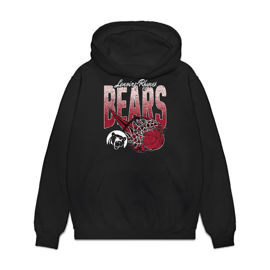 Lenoir Rhyne - NCAA Men's Basketball : Chris Crudup - Vintage Shersey Premium Hooded Sweatshirt-0