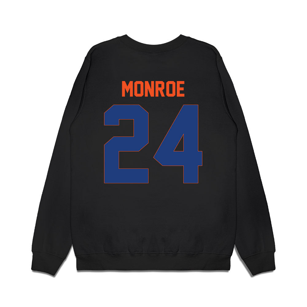 HCU - NCAA Men's Basketball : Bryson Monroe - Vintage Shersey Premium Crewneck Sweatshirt-1