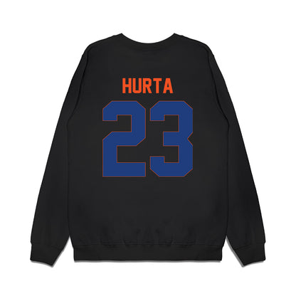 HCU - NCAA Women's Basketball : Madison Hurta - Vintage Shersey Premium Crewneck Sweatshirt-1