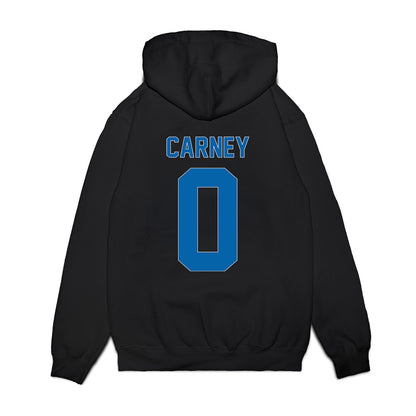 Texas A&M Corpus Christi - NCAA Women's Basketball : Naiya Carney - Vintage Basketball Shersey Premium Hooded Sweatshirt-1