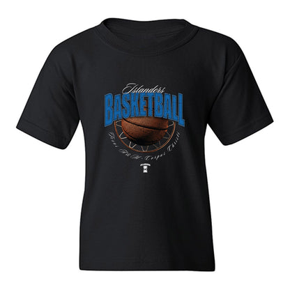 Texas A&M Corpus Christi - NCAA Men's Basketball : Bryson Wheatfall - Vintage Basketball Shersey Youth T-Shirt-0