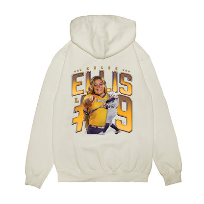 Lipscomb - NCAA Softball : Chloe Ellis - Collage Premium Hooded Sweatshirt-1
