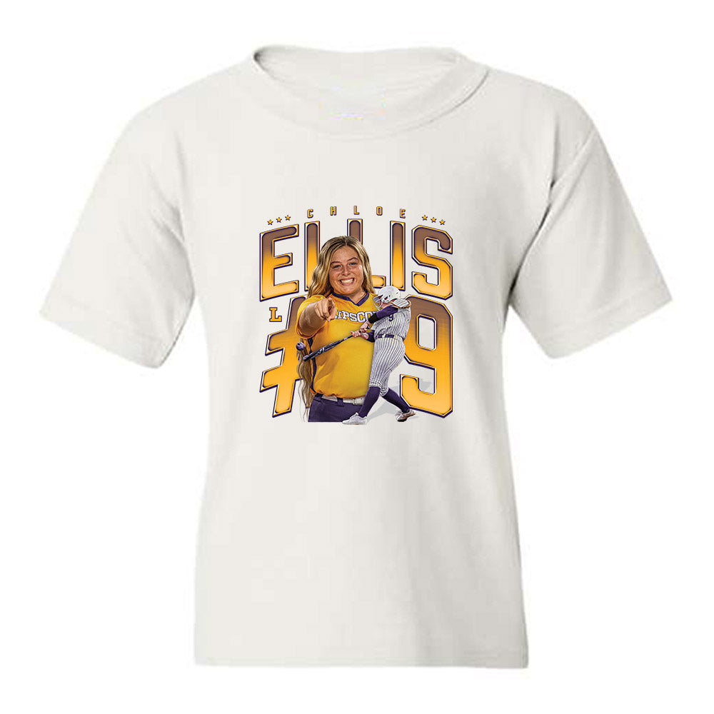 Lipscomb - NCAA Softball : Chloe Ellis - Collage Youth T-Shirt-0