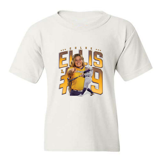 Lipscomb - NCAA Softball : Chloe Ellis - Collage Youth T-Shirt-0