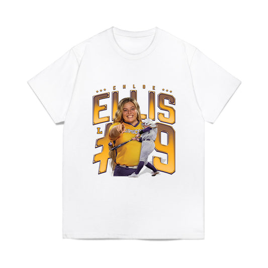 Lipscomb - NCAA Softball : Chloe Ellis - Collage Comfort Colors T-Shirt-0