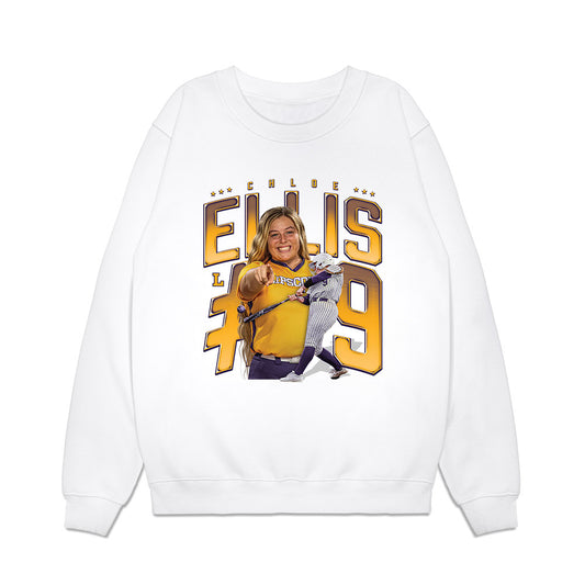 Lipscomb - NCAA Softball : Chloe Ellis - Collage Premium Crewneck Sweatshirt-0