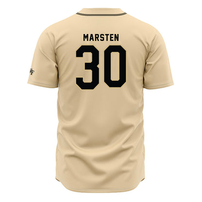 Wake Forest - NCAA Baseball : Duncan Marsten - Cream Jersey-1