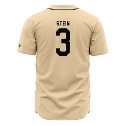 Wake Forest - NCAA Baseball : JD Stein - Cream Jersey-1