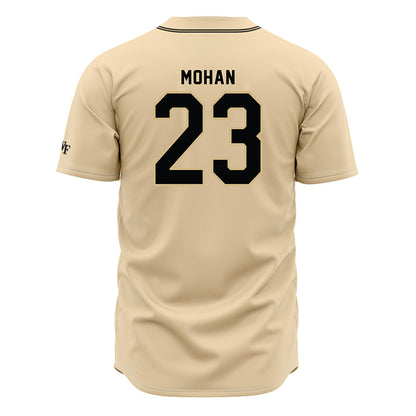 Wake Forest - NCAA Baseball : Connor Mohan - Cream Jersey-1