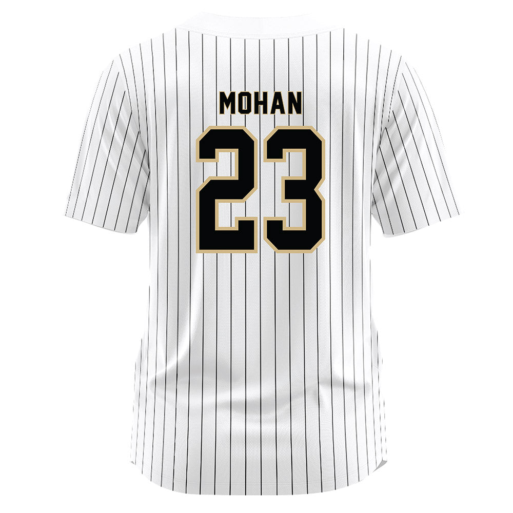 Wake Forest - NCAA Baseball : Connor Mohan - White Jersey-1