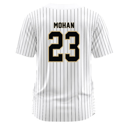 Wake Forest - NCAA Baseball : Connor Mohan - White Jersey-1