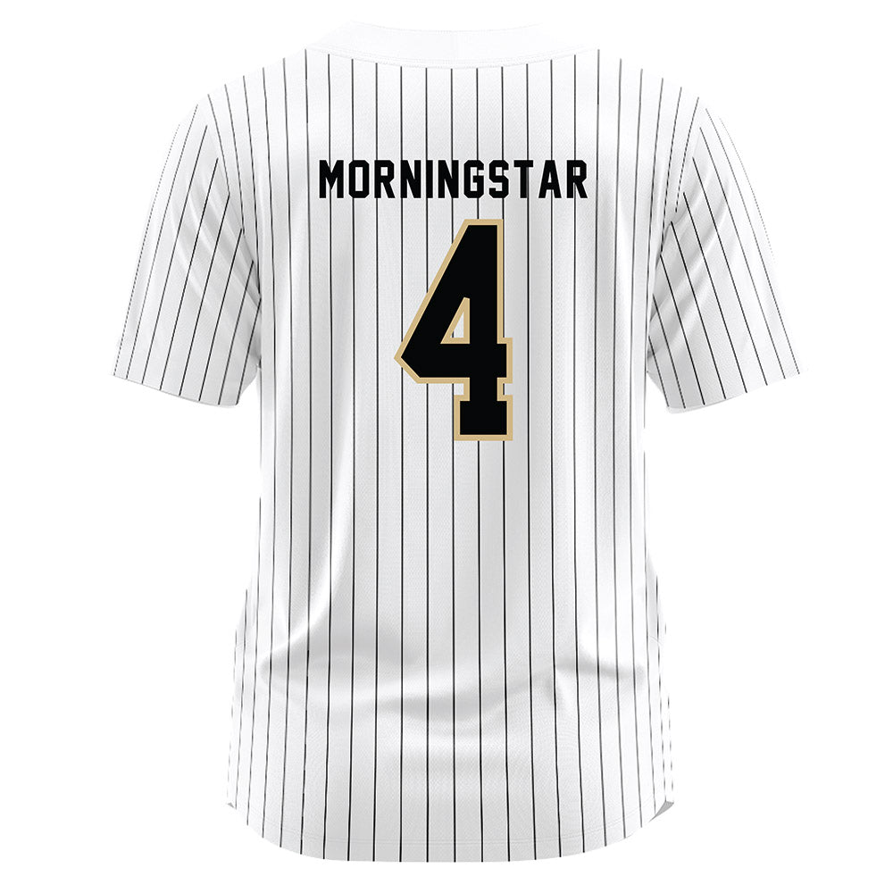 Wake Forest - NCAA Baseball : Blake Morningstar - White Jersey-1