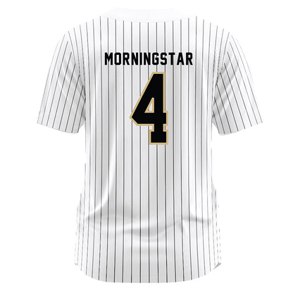 Wake Forest - NCAA Baseball : Blake Morningstar - White Jersey-1