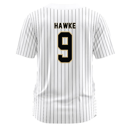 Wake Forest - NCAA Baseball : Austin Hawke - White Jersey-1