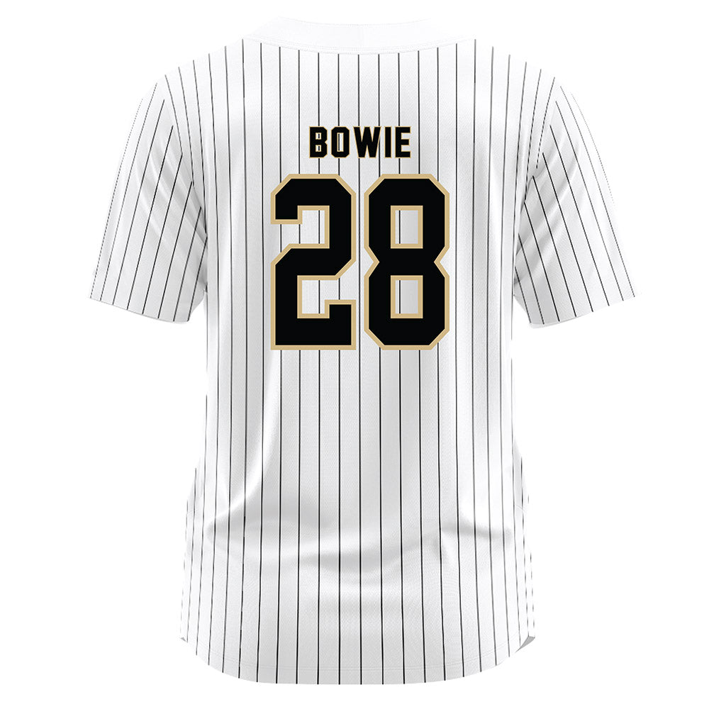 Wake Forest - NCAA Baseball : Rhys Bowie - White Jersey-1