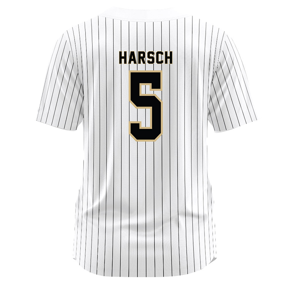 Wake Forest - NCAA Baseball : Marcelo Harsch - White Jersey-1