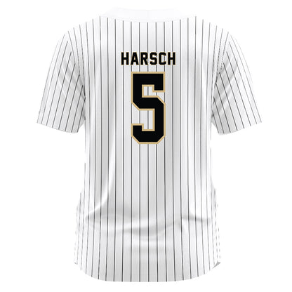 Wake Forest - NCAA Baseball : Marcelo Harsch - White Jersey-1