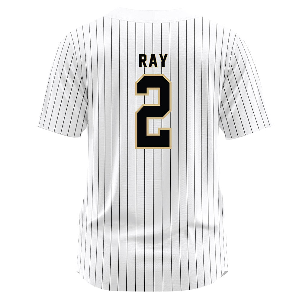 Wake Forest - NCAA Baseball : William Ray - White Jersey-1