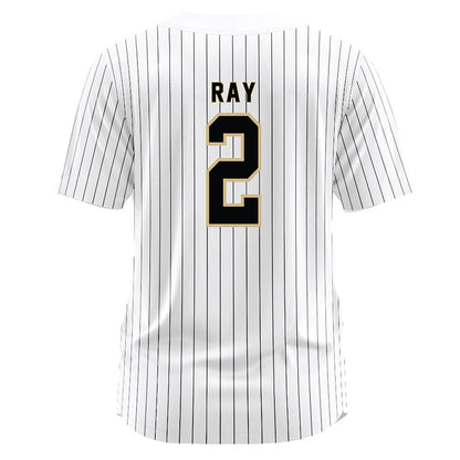 Wake Forest - NCAA Baseball : William Ray - White Jersey-1