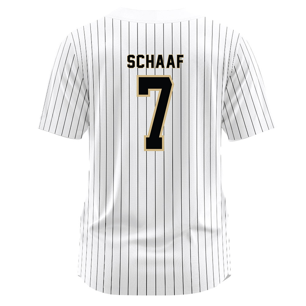 Wake Forest - NCAA Baseball : Blake Schaaf - White Jersey-1