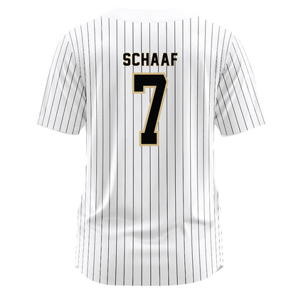 Wake Forest - NCAA Baseball : Blake Schaaf - White Jersey-1
