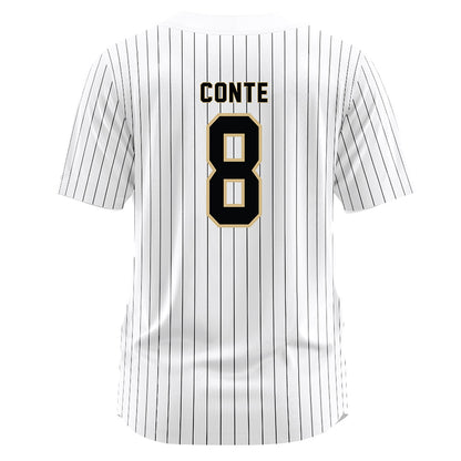 Wake Forest - NCAA Baseball : Matt Conte - White Jersey-1