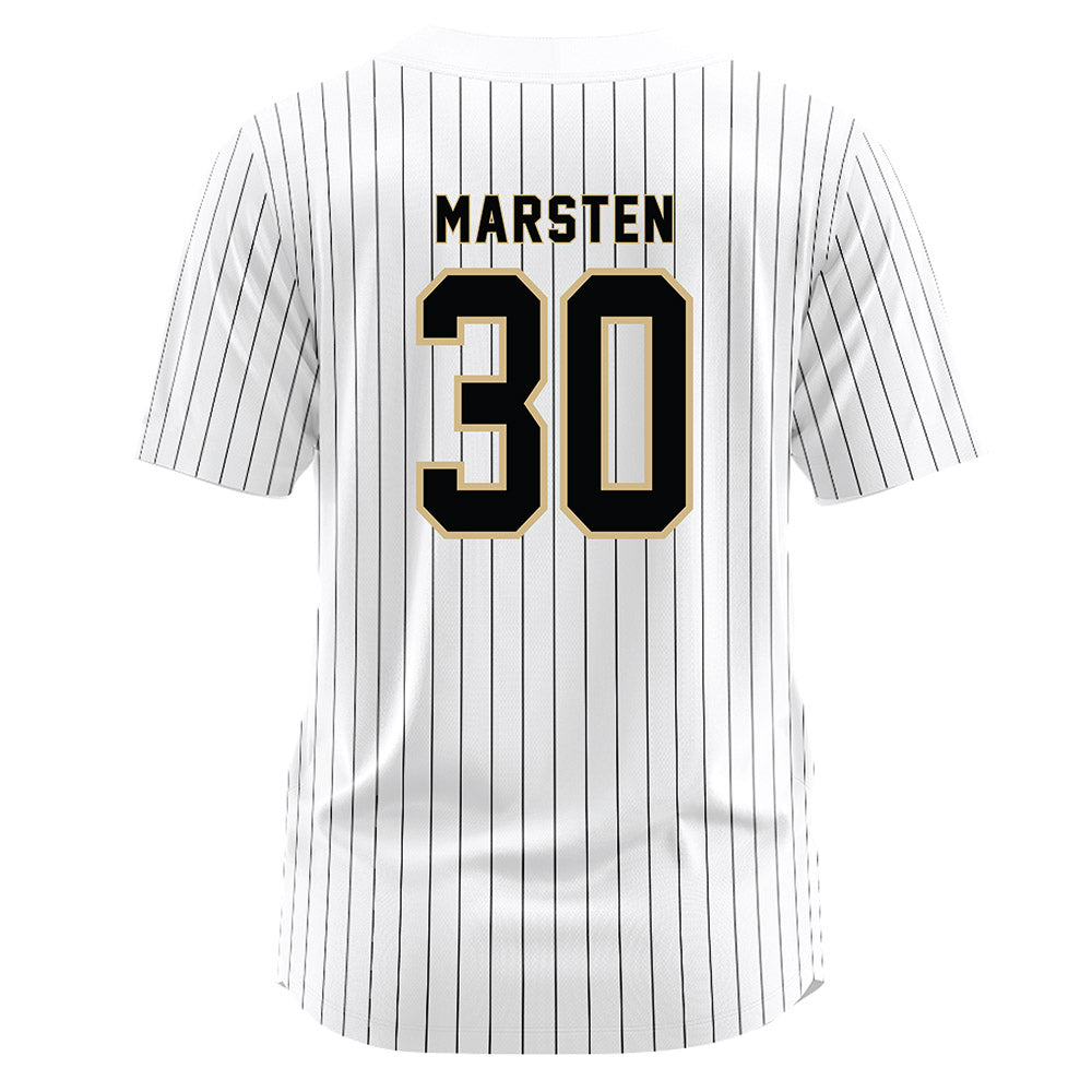 Wake Forest - NCAA Baseball : Duncan Marsten - White Jersey-1