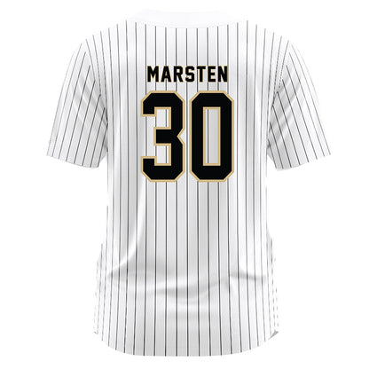 Wake Forest - NCAA Baseball : Duncan Marsten - White Jersey-1