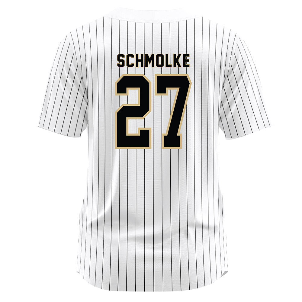Wake Forest - NCAA Baseball : Luke Schmolke - White Jersey-1