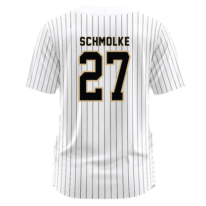 Wake Forest - NCAA Baseball : Luke Schmolke - White Jersey-1